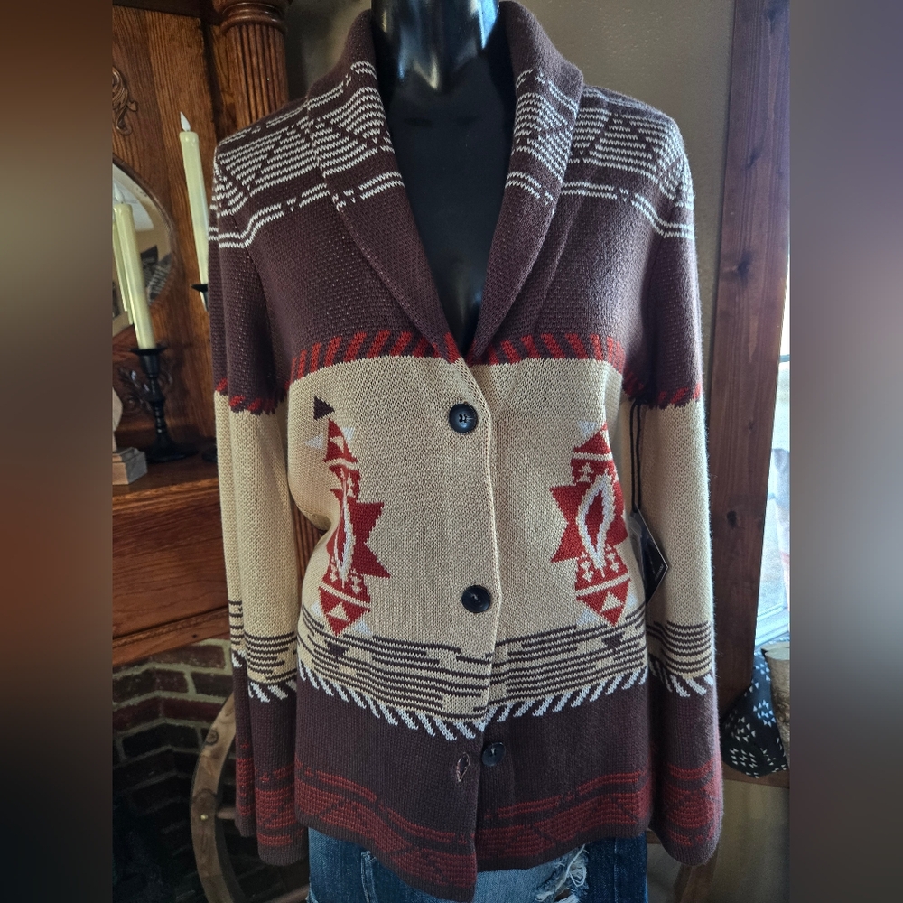 Southwestern Patterned Cardigan